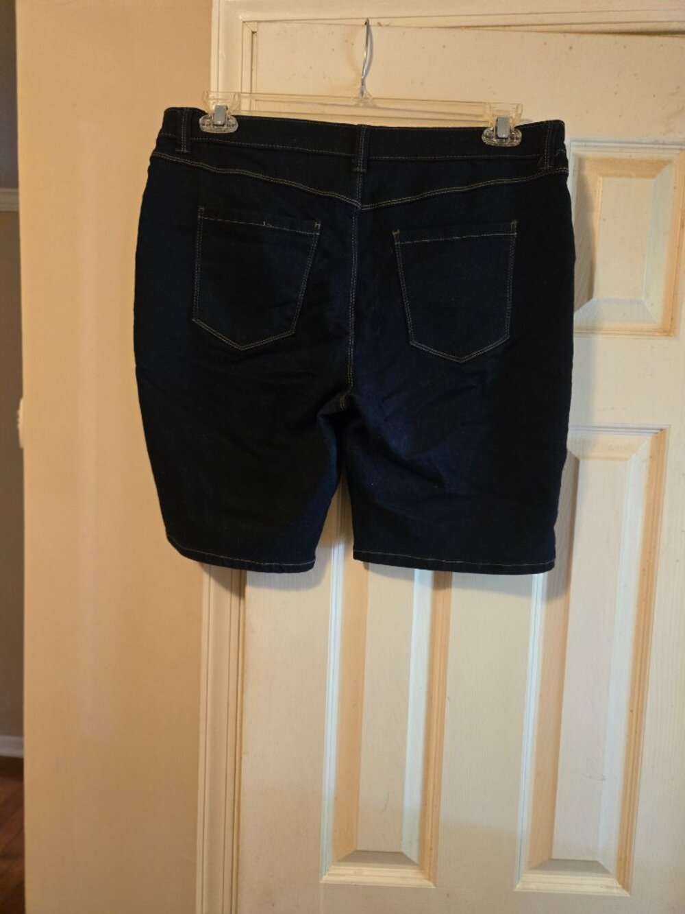 D Jeans, stretch size 16, dark navy - Picture 2 of 3